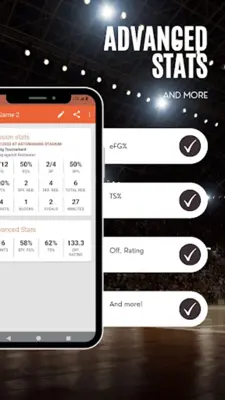 Basketball Companion android App screenshot 0
