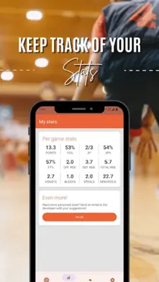 Basketball Companion android App screenshot 1